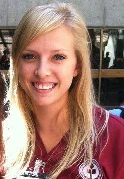 Kristina as a nurse